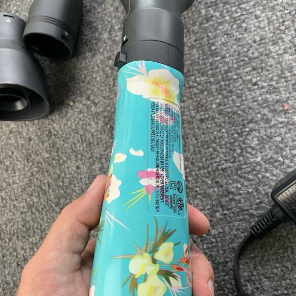Calista Tools Style Brush Hair Dryer SDRY1 Floral 2 in 1 (Complete Set) - Tested - Picture 10 of 15